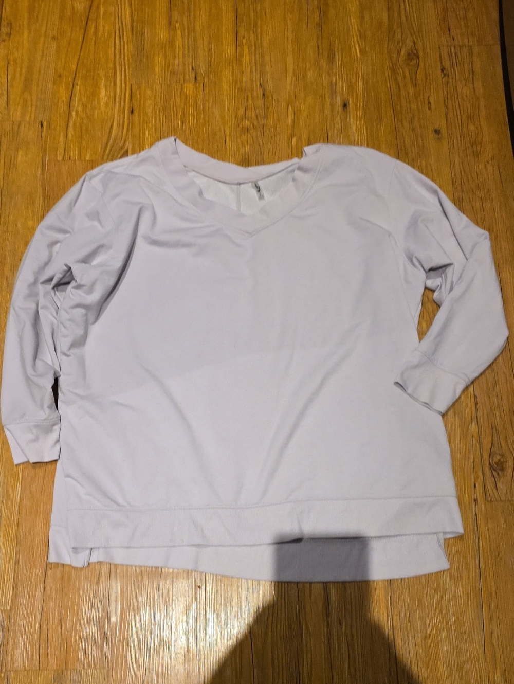 MTA Sport Light Lavender V-Neck Pullover Sweatshirt